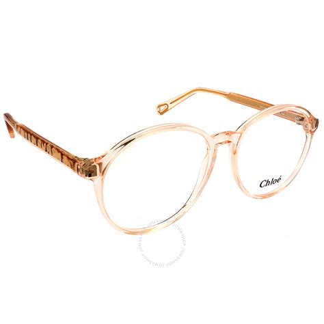 Chloe Ladies Pink Round Eyeglass Frames Ce274574956 886895440714 Eyeglasses Jomashop
