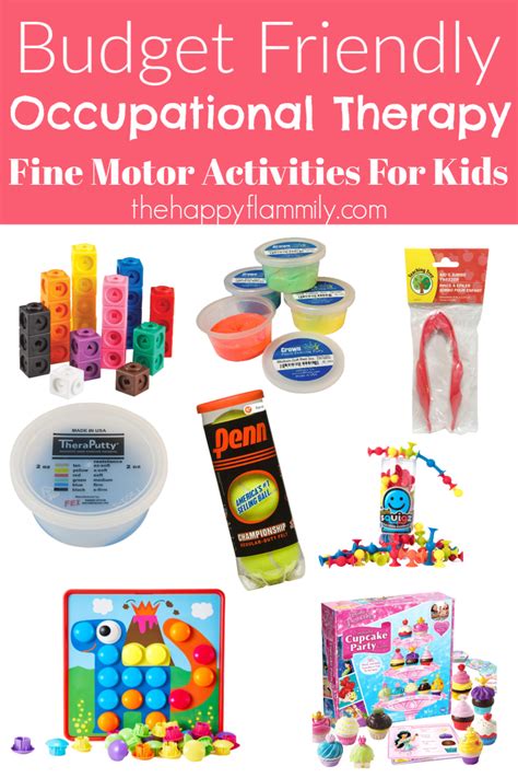 9 Fine Motor Occupational Therapy Exercises The Happy Flammily