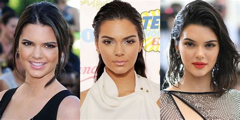 Kendall Jenners Hair And Makeup Looks Kendall Jenners Beauty