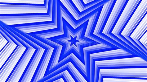Blue Bold Spin Sixteegonal Star Simple Flat Geometric On Dark Grey