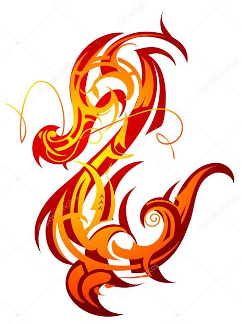 Fire Dragon Stock Vector Image By ©akvlv 11089502