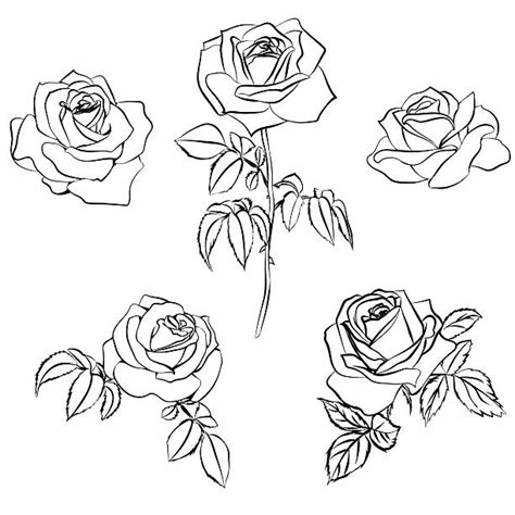 Tattoo Rose Stencil Outline Hand Rose Tattoo Stencil Tattoo Ideas