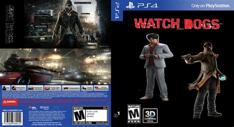 Watch Dogs Ugly Cover Playstation 4 Box Art Cover By Vicseie