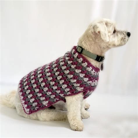 12 Crochet Dog Sweater Patterns For Your Fur Babies