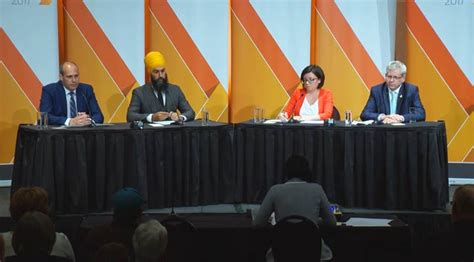 Candidates Square Off In Ndp Leadership Debate In Saskatoon Globalnewsca