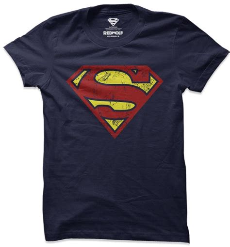 Superman Logo T Shirt Official Superman Merchandise Redwolf