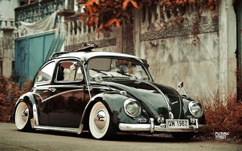 Vw Beetle Mobil Vw Combi Retro Hd Wallpaper Pxfuel