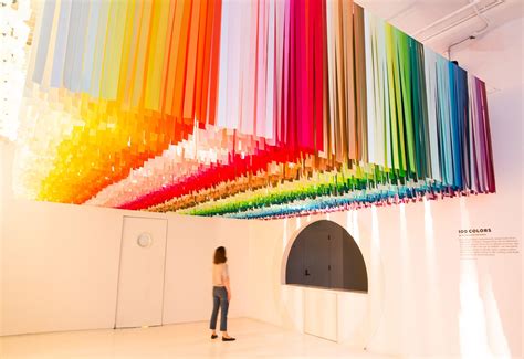 A Look Inside Color Factorys Pop Up Exhibition In Nyc