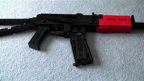 Lego Aks 74u From Lego Heavy Weapons Youtube