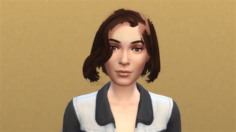 Solved Clayified Hair Invisible In Game Sims 4 Studio