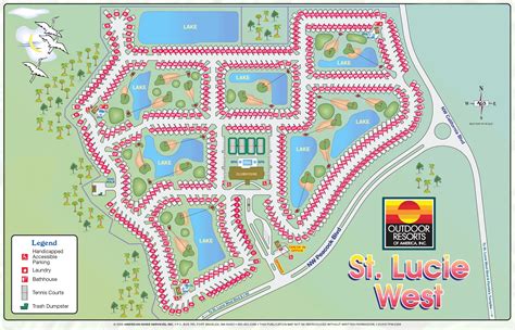 Outdoor Resort St Lucie West Port St Lucie Fl Gps Campsites Rates