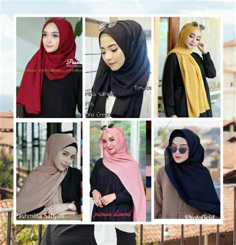 Cara Memakai Hijab Nissa Sabyan Pashmina Voal Motif
