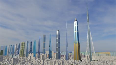Tallest Future Skyscrapers In The World Tallest Buildings Under