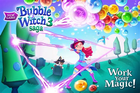 Bubble Witch 3 Saga Bursts Onto App Stores Today Vgu