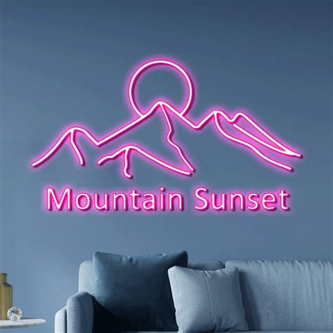Custom Neon Signs Sunset Neon Signs Lowest Price
