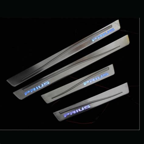 Why jdm toyota prius power folding mirrors are an average of $300 more than the jdm toyota wish mirrors top sage international's custom wiring harness for their jdm prius power side folding mirror kit. high-quality-LED-Blue-LIGHTed-Illuminated-DOOR-SILL-Scuff ...