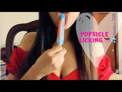 Sassy Popsicle Licking And Sucking Asmr
