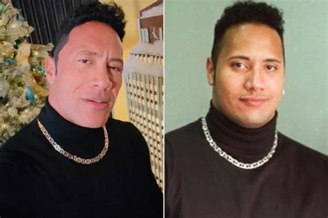 Dwayne Johnson Channels 90s Young Rock With Fake Hair Fanny Pack
