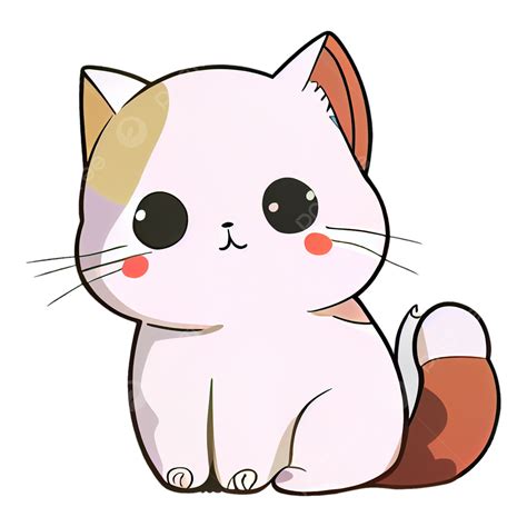 รูปการ์ตูนลูกแมวน่ารัก Png ลูกแมว การ์ตูนน่ารัก น่ารักภาพ Png สำหรับการดาวน์โหลดฟรี