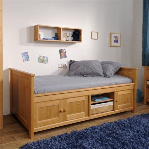 Kids Solid Pine Bed Frame Under Bed Storage Kids Beds With Is Also A