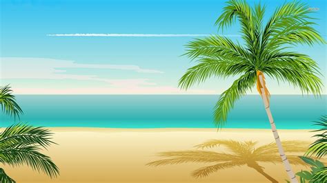 Palm Tree Beach Wallpaper 53 Images