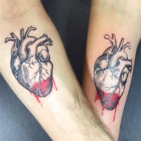 Heart tattoo designs are the easiest type to get. 90 Sensitive Anatomical Heart Tattoo Designs