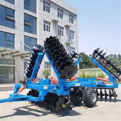 Heavy Duty Disc Harrow For Hp Tractor Trailed Agricultural Machinery Folding Fold Wing