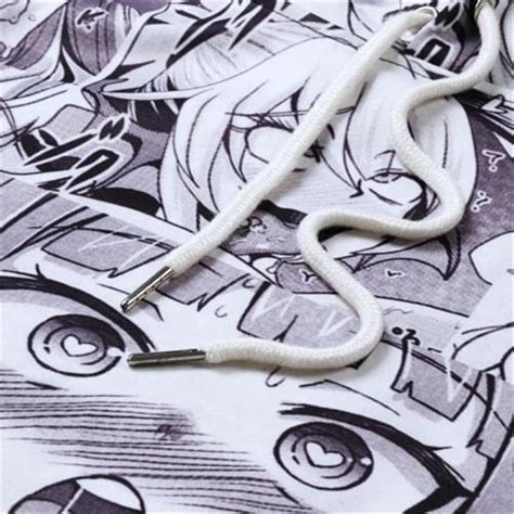 Ahegao Anime Face Hentai Manga 3d Printing Funny Hoodie Sweatshirt