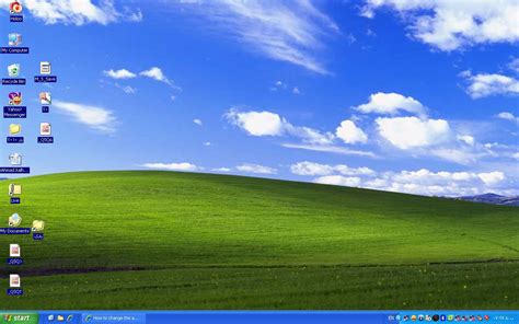 Texts Below Desktops Icons Became Blue In Windows Xp How