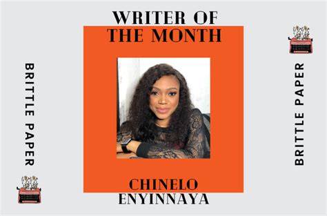 April Writer Of The Month Chinelo Enyinnaya