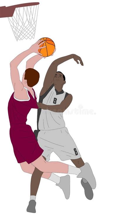 Basketball Players Stock Illustration Illustration Of Sport 18196106