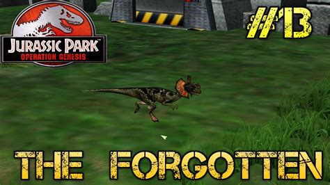 Jurassic Park Operation Genesis The Forgotten 13 Having A Glance Youtube