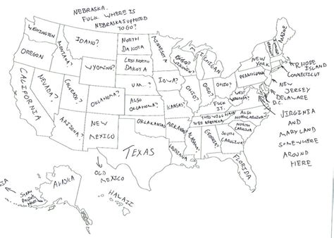 We Asked Brits To Label The United States Again Because Its A