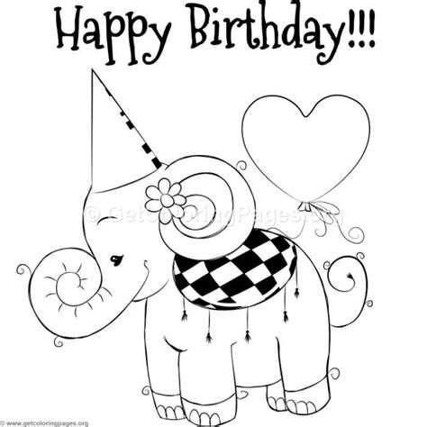 Elephant coloring pages are perfect for kids who loves animals. Cute Elephant 2 Coloring Pages - GetColoringPages.org