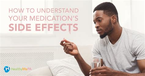 how to understand your medication s side effects