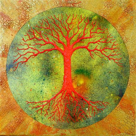 Lebensbaum Vii Tree Of Life Baum Des Lebens Lebensbaum Malerei Von