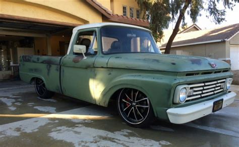 1964 F100 With Crown Vic Ifs And Ridetech Coilovers Clasicos