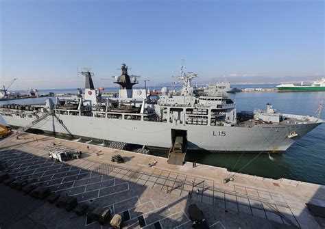 Royal Navy Amphibious Task Group In Gibraltar Royal Navy
