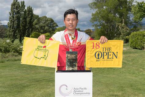 Lin Yuxin Wins Asia Pacific Amateur By Three Shots Australian Golf Digest