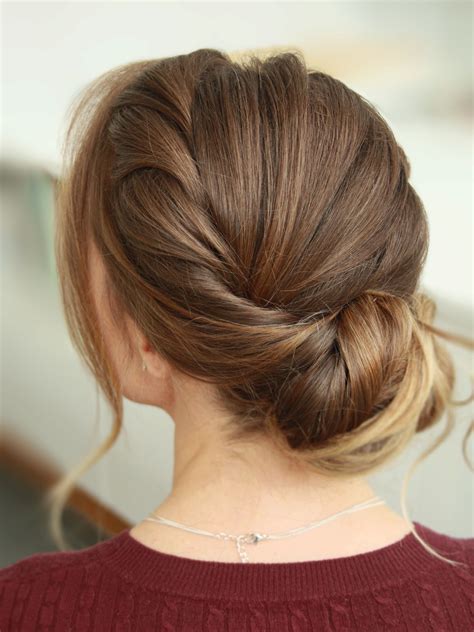 Twisted Loose Bun Hair Up Do Style Bun Hairstyles Up Hairstyles