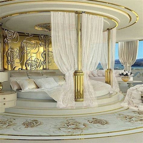 40 Luxury Bedrooms Youll Definitely Wish You Could Nap In Round Bed