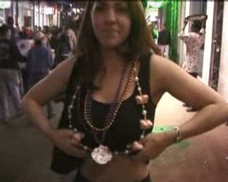 Mardi Gras Beads Catch Gif My XXX Hot Girl