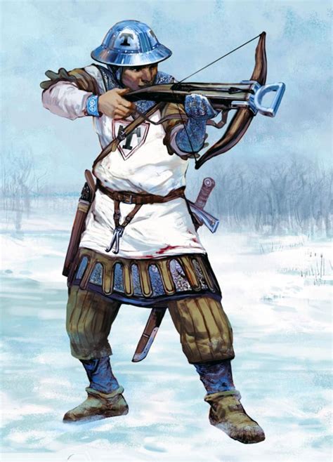 Livonian Crossbowman During The Northern Crusade Historical Warriors