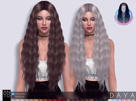 Blogger Womens Hairstyles Sims 4 Sims 4 Mermaid