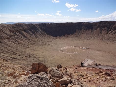 A crater this big required an epic impact event. Math, Science, and Technology Blog: Meteor Crater