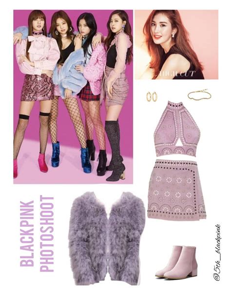 ♡blackpink 5th Member Outfits♡ On Instagram “blackpink Photoshoot 5th Member Inspired Outfit💖