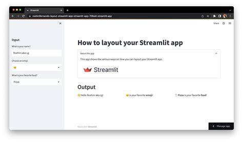 Github Roshinifernandolayoutstreamlitapp This App Shows How To