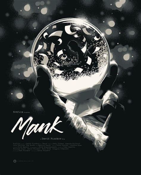 New Poster For David Finchers Mank In Theaters Nov 13 Metaflix