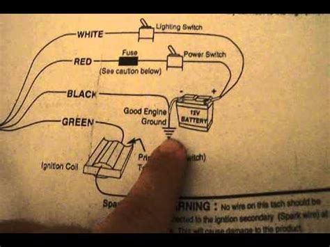 Wiring Diagram For Autometer Tach