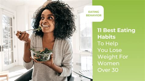 Eating Habits To Help Women Over Lose Weight In Healthi